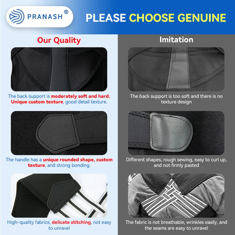 Posturiva™ Adjustable Back Posture Corrector Belt