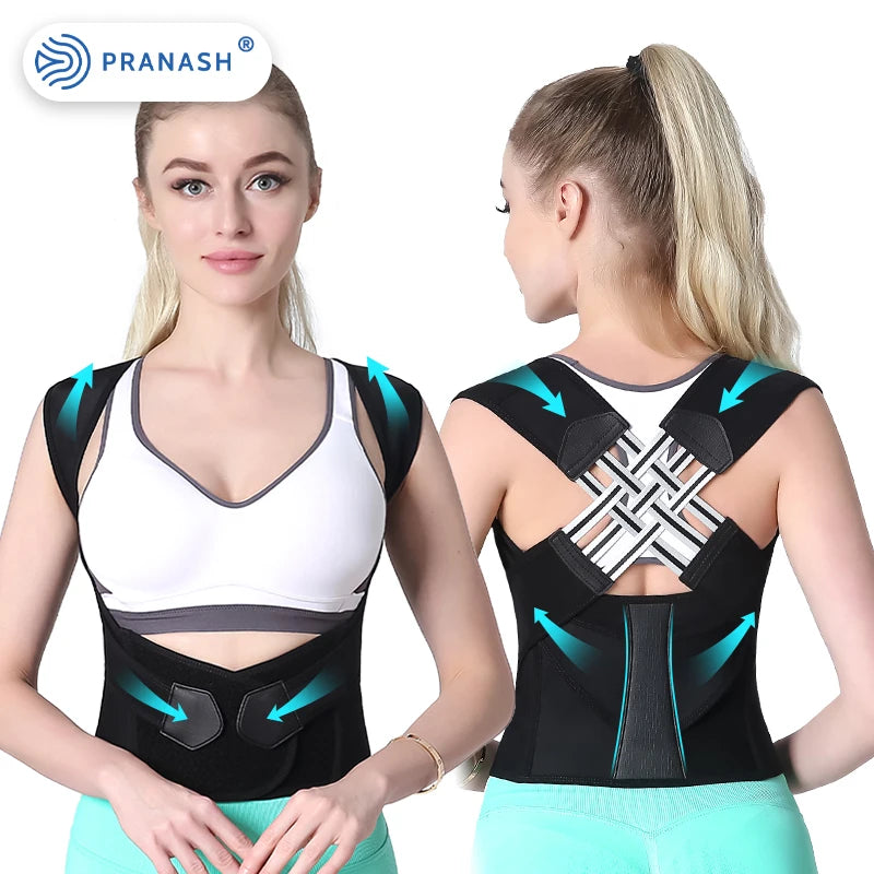 Posturiva™ Adjustable Back Posture Corrector Belt