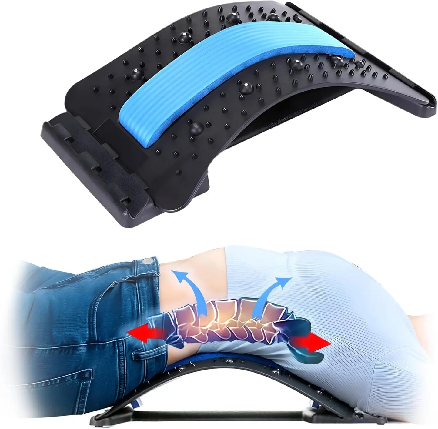 Posturiva™ Home Back & Lumbar Stretching Device