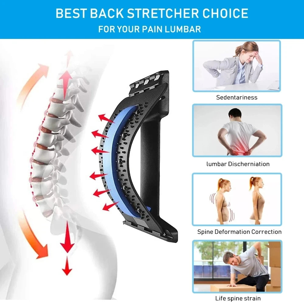 Posturiva™ Home Back & Lumbar Stretching Device