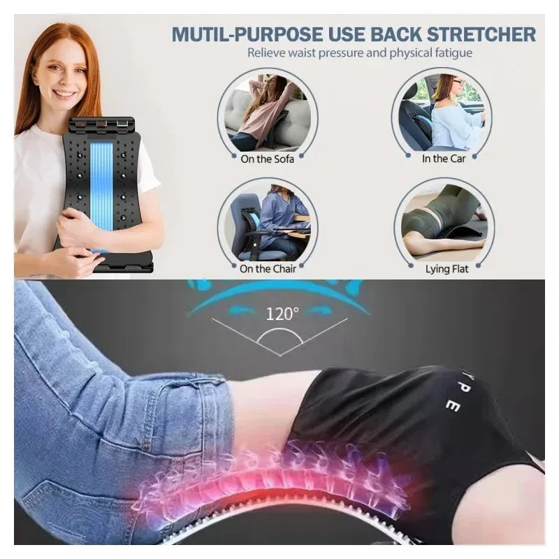 Posturiva™ Home Back & Lumbar Stretching Device